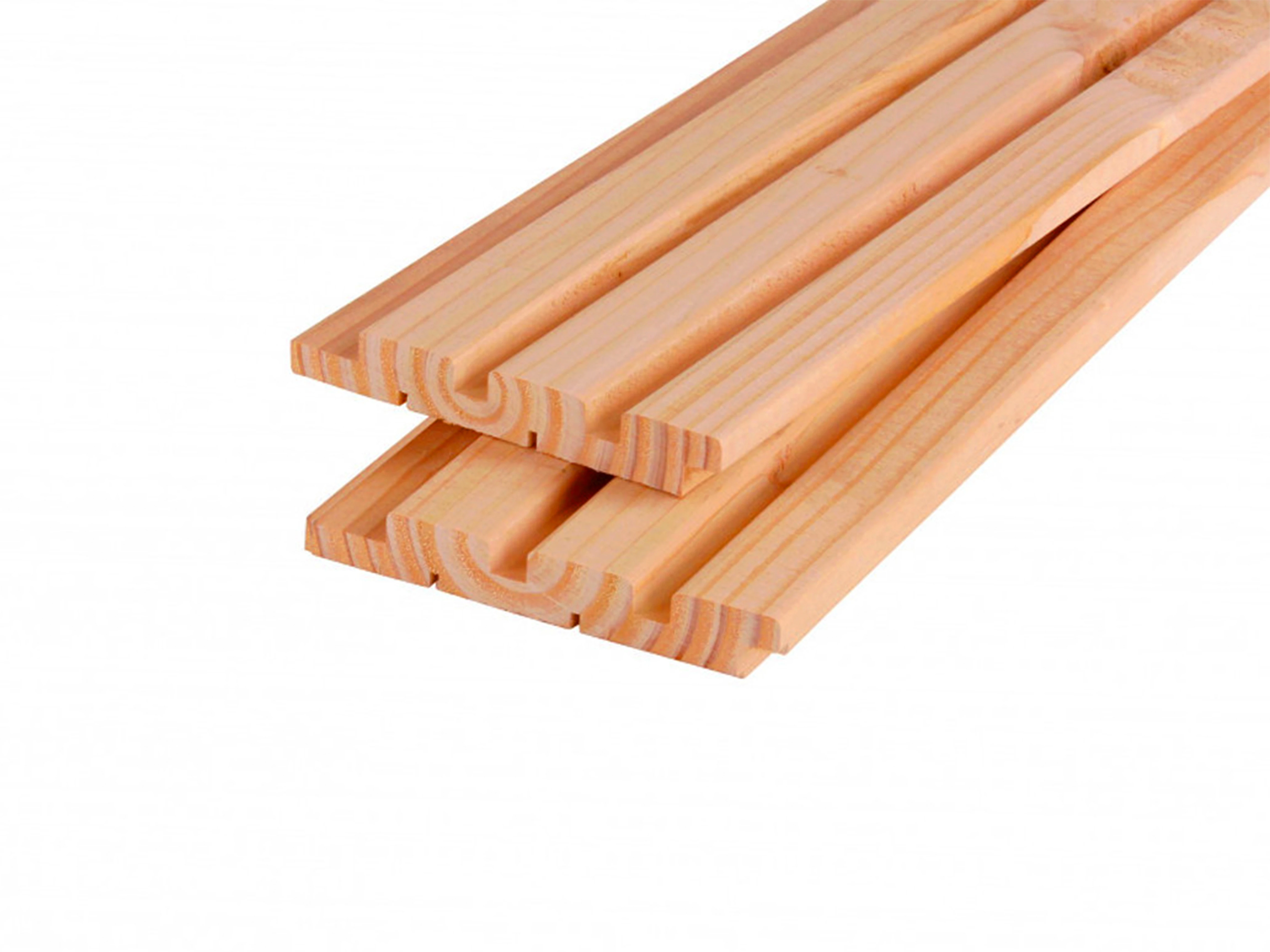 Redwood Triple Rhombusprofiel 2,2 x 14 cm - Lengte 300 cm - Afbeelding 1